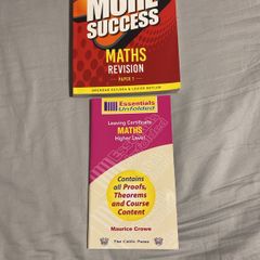 Leaving cert revision  books, various prices
