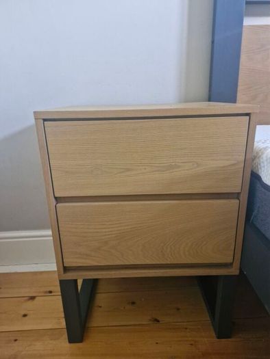 Small Double Bed, Emma Mattress & 2 Matching Lockers