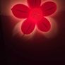 Ikea smila blomma Girl pink flower bedroom lamp Image 2