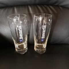 pint glasses bavaria beer