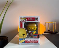Funko Pop The Simpsons Comic Book Guy 832  Fall Convention Exc