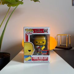 Funko Pop The Simpsons Comic Book Guy 832  Fall Convention Exc