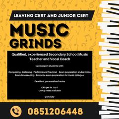 Music Grinds Cork City. LC and JC