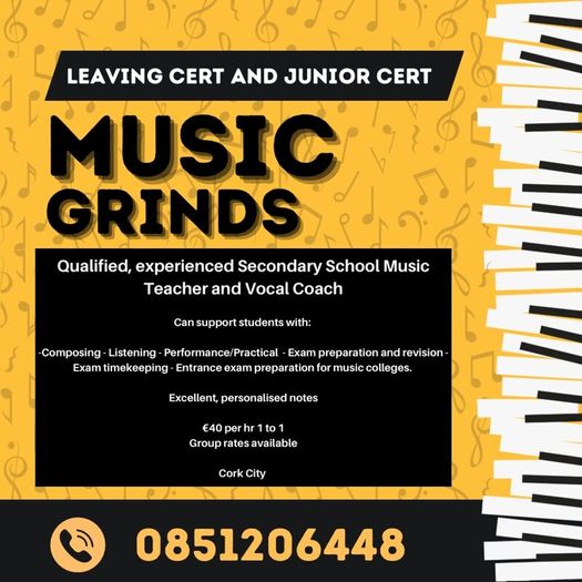 Music Grinds Cork City. LC and JC
