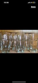 Jameson whiskey tall glasses brand new