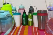 Bunch of Lunch Bottles