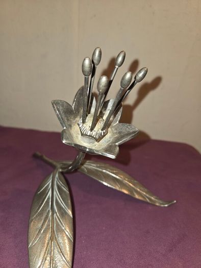 Mid Century S. Agudo Flower Petal Ashtray