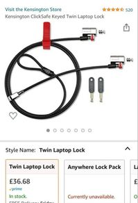 Dell laptop lock