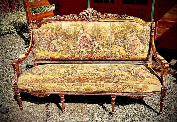 Stunning Antique French Louis XVI Chair