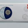Rare West Germany 1978 Vintage Coin Stamp cover BUNC Theodor Heuss Image 2