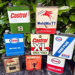 Vintage Oil Cans