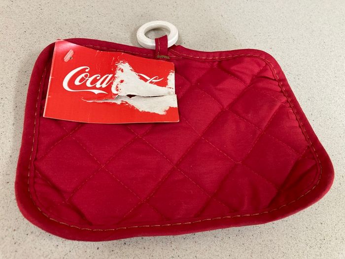 Coca Cola Backing Kitchen Pot Holder