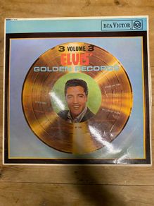 Vintage Vinyl LP Elvis' Golden Records Volume 3 1978