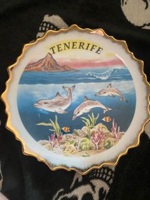 Tenerife Souvenir Wall Plate Decorative
