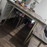 Solid Wood Dining Table & Bench  Michael Murphy Furniture Image 4