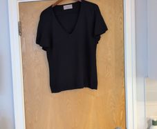 Paul Costello Navy Shor Sleeved Jumper.   S. M- 14.