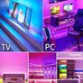 5M TV Backlight, for 45-75 Inch TV, Music Sync LED TV Light with Bluetooth Function - RGB Color Changing Light Strip for Home Theater 16.4ft Image 5