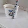 Vintage Small Bone Chaina Holder. Image 5
