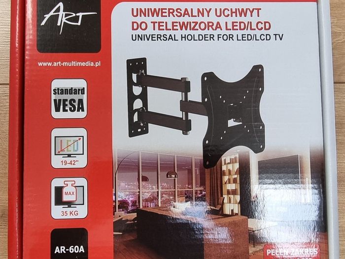 TV Wall Mount Bracket Arm Tilt Swivel 19-42"
