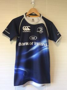 Leinster Rugby Jersey. Youths Boys Girls Age 14 Years. Same Size As Mens Xtra Small.Possibly Also Fit Ladies.Authentic Canterbury Jersey.