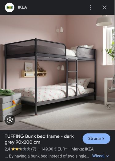 IKEA bunk bed good condition free to collect