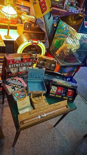 Vintage Hamlet/Ritmeester Cigar Shop display stands