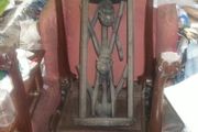 antique african stool