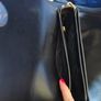 black leather Mila shoulder bag Image 6