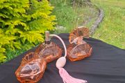 Vintage glass perfume spray set postage possible