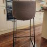 Bar stools set of 3 beige Image 4