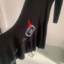 dress Bnwt size large  cotton asymmetrical cotton black dress Image 2
