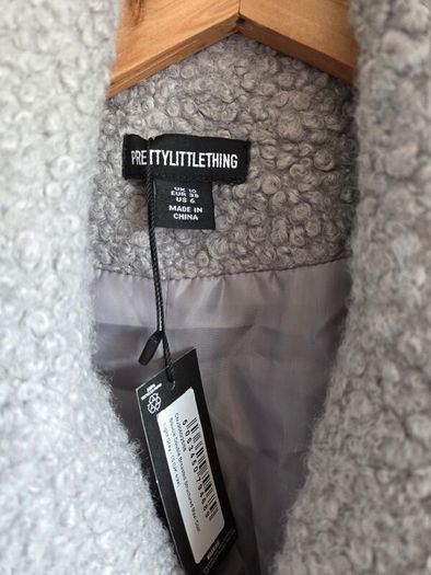 Light grey maxi coat, brand NEW, size 12