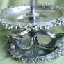 Victorian Silver Plated Epergne Table Centerpiece 15" x 11" Image 2