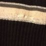 Dkny jeans striped polo neck jumper Image 2