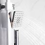 ARIES Thermostatic rainhead square chrome shower Image 4