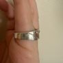 Vintage Tiffany and Co Silver Ring designed by Paloma Picasso- Triple Loving Heart Image 10
