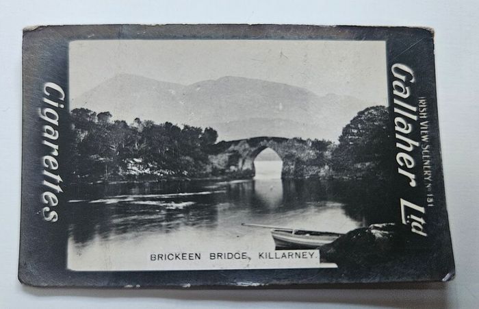 Vintage Gallaher Cigarette Cards Irish View Scenery - Cork, Kerry and Clare Views