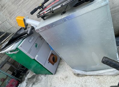 wood pellet unit