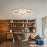 Modern LED Ceiling Lights Indoor Lighting Lamp Chandelier Stepless Dimming with Remote Control For Living Room Bedroom Kitchen Image 3