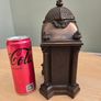 Large Genesis Heavy Cold Cast Bronze Mantle Clock Image 3
