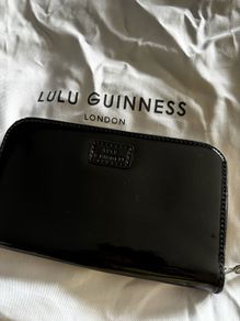 Lulu Guinness Black Patent Purse