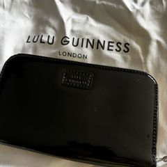 Lulu Guinness Black Patent Purse