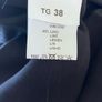 Size 12  Black Linen Mix Top by Peruzzi Image 3
