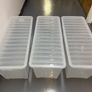 Wham 133 ltr Crystal Box & Lid x 3 Image 2