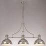 3 Light Chandelier   Polished Nickel Finish Image 3