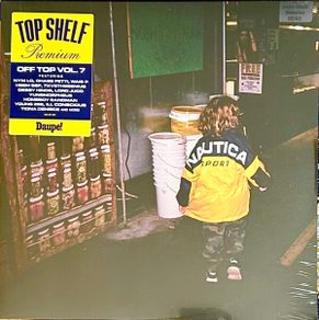 Top Shelf Premium - Off Top Vol.7 (2xLP, Ltd, Numbered blue/yellow vinyl