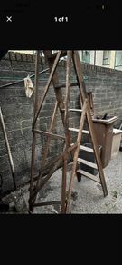old pine ladder