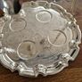 Vintage  Sheffield  silver plated egg cup set Image 2