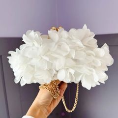 The Rosie and Dott Fleur Clutch bag (gold)