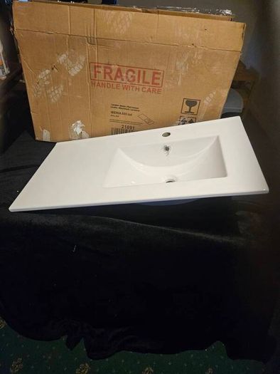 Wash basin Iberia white porcelain